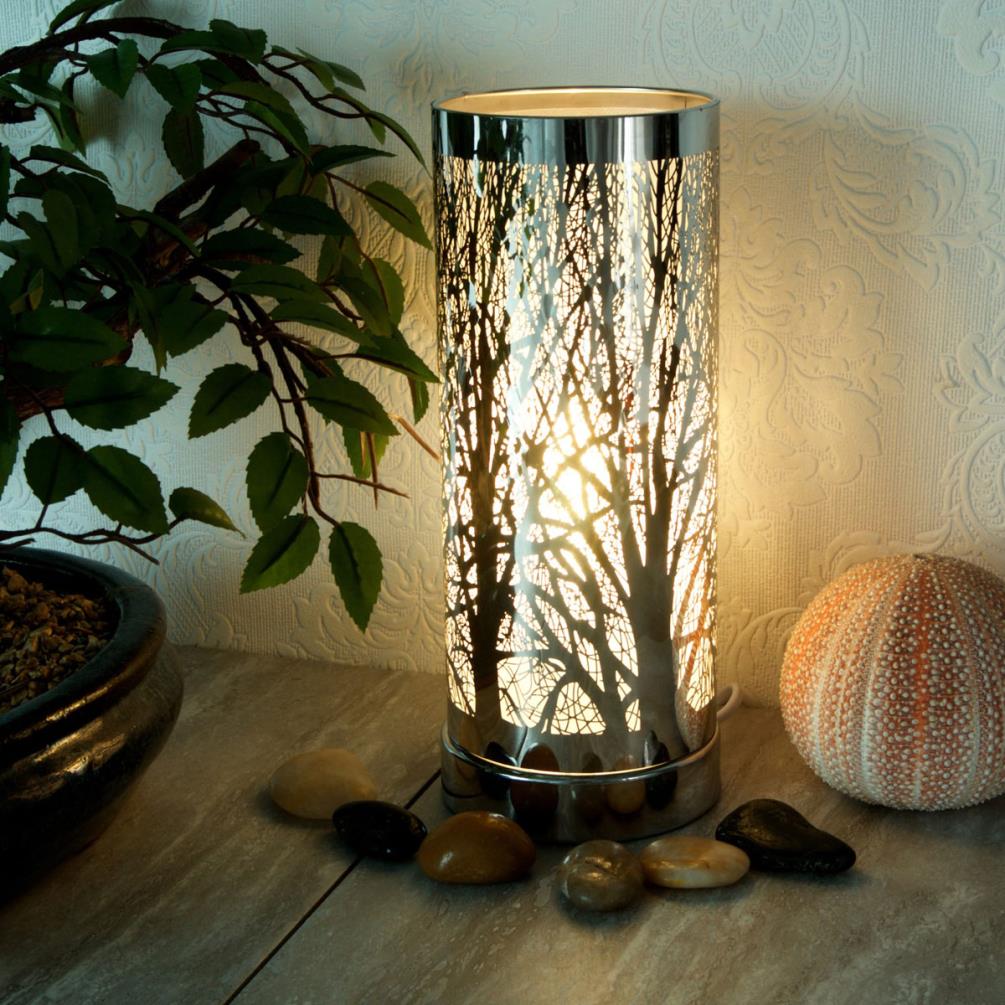 Sense Aroma White Silver Touch Electric Wax Melt Warmer Extra Image 1